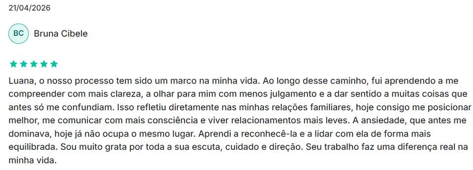 Relato de paciente 3